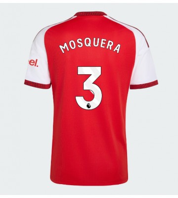 Arsenal Cristhian Mosquera #3 Hjemmebanetrøje 2026-27 Kortærmet
